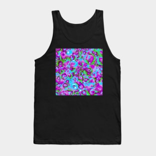 Kaleidoscope of Colorful Bubbles Tank Top